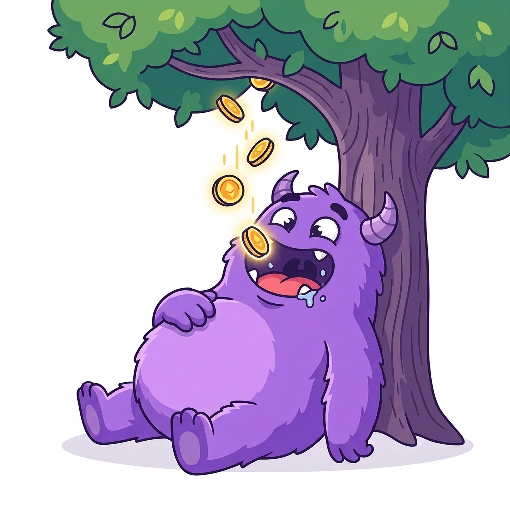 Token-eating monster